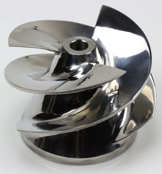 Polished Stainless Steel Impeller 6-1/8