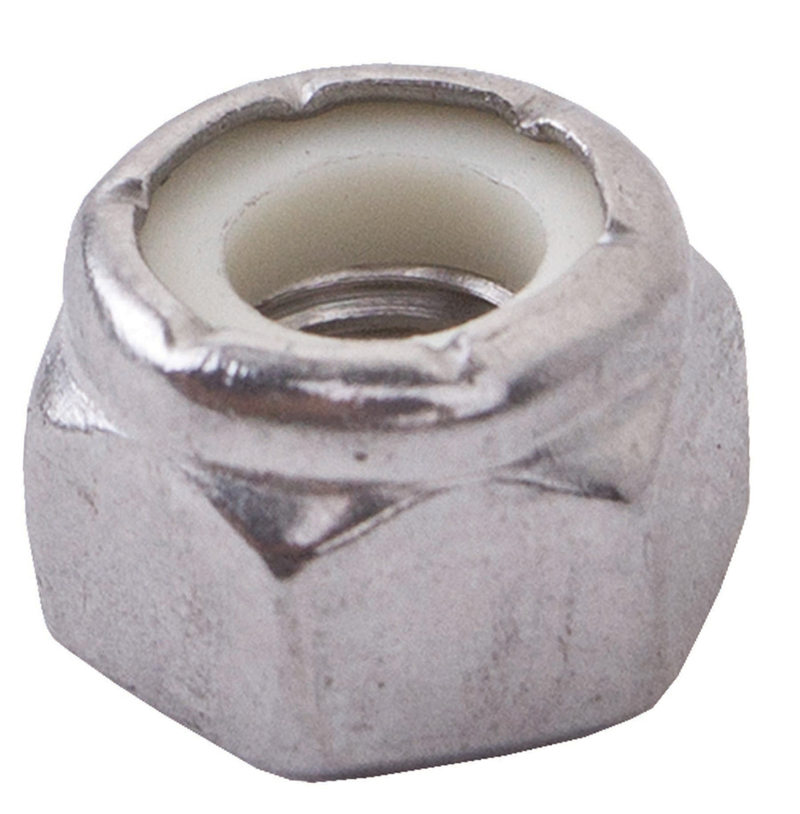 Sterndrive Engineering: Nut 1/4 Nylon S/S Locknut