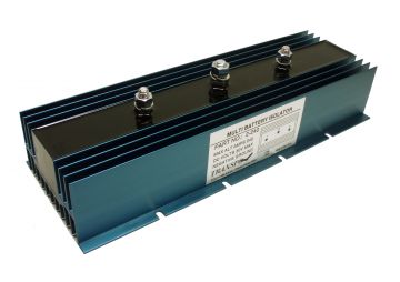 Battery Isolator 2-Batteries 1-Alternator 240-AMP
