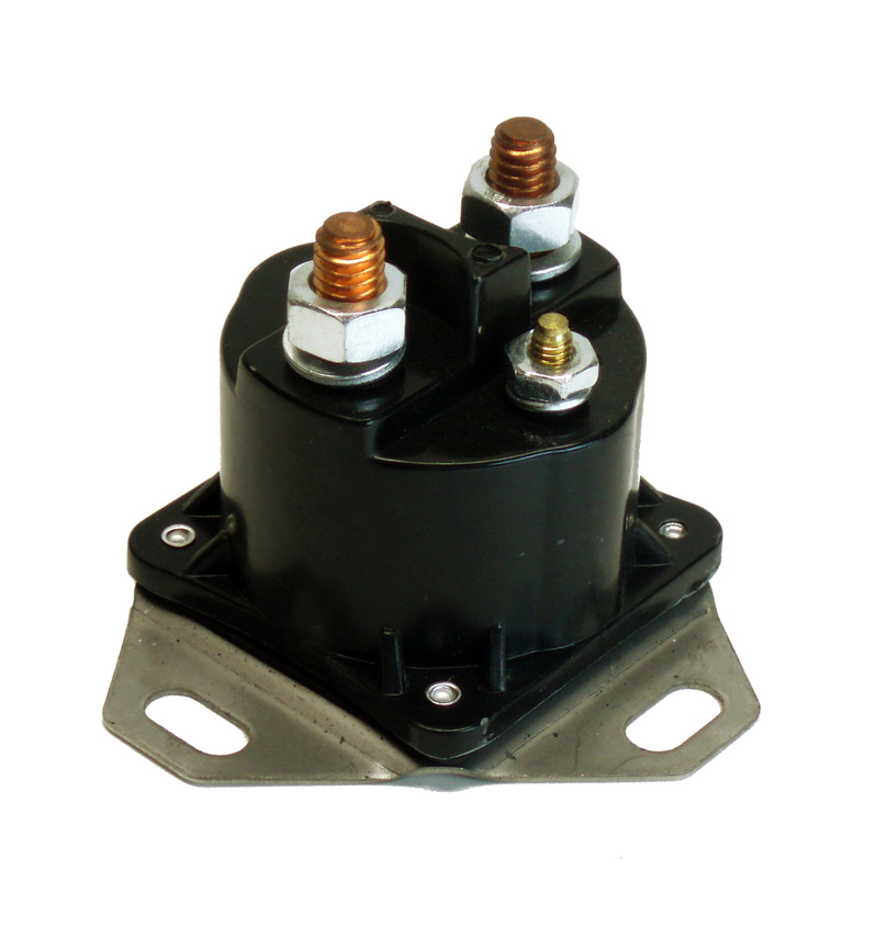 Sterndrive Engineering: OMC 12V 3-Post Solenoid Grounded Base